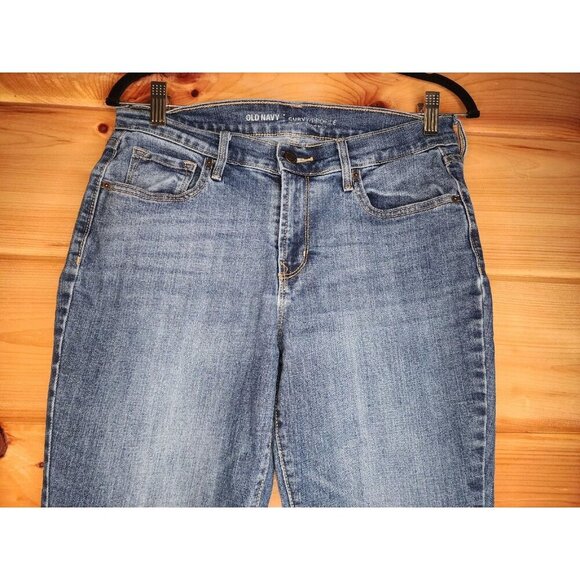 Old Navy Women's Size 8 Short Curvy Profile Bootcut Jeans Medium Wash - Picture 6 of 11
